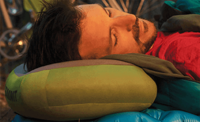 inflatable camp pillow