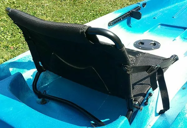 Ascend d10t kayak seat upgrade plugged scupper holes