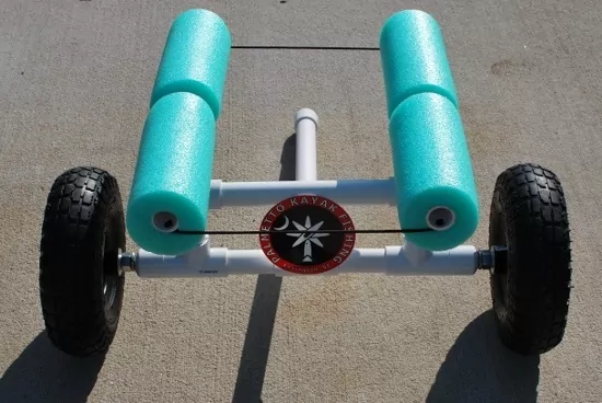 DIY kayak cart