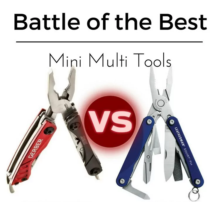 Gerber Dime vs Leatherman Squirt. Battle of the Mini Multi-Tools