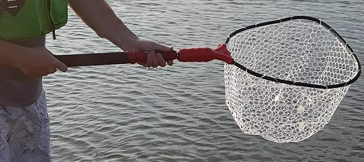 ego s2 slider extending kayak fishing net