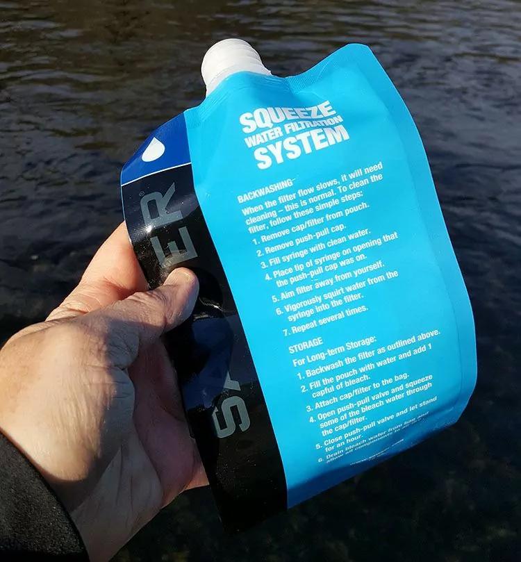 sawyer mini water filter review