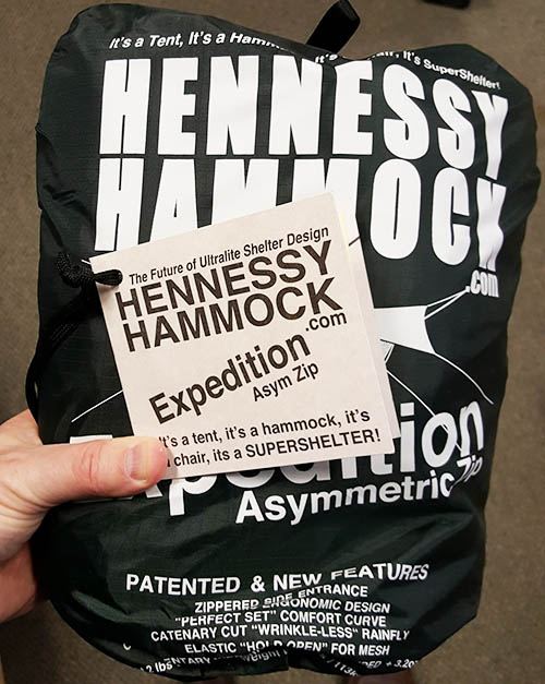 hennessy expedition asym zip in the pouch