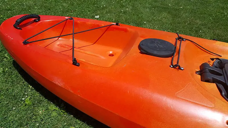 mounting location for diy kayak stabilizers